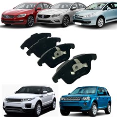 Pastilha Freio Cerâmica Diant C4 Evoque Freelander 2 S60 V60