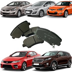 Pastilha Freio Cerâmica Diant Elantra I30 Veloster Sorento