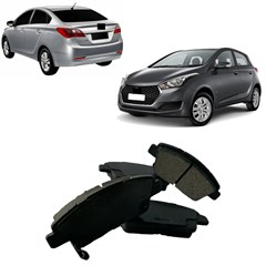 Pastilha Freio Cerâmica Hb20 1.0 12v 2012 Até 2019