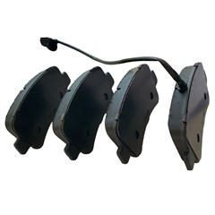 Pastilha Freio Cerâmica Traseira Novo Master 2013 Em Diante