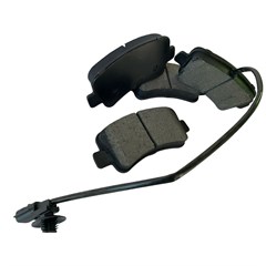 Pastilha Freio Cerâmica Traseira Novo Master 2013 Em Diante