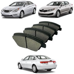 Pastilha Freio Cerâmica Dianteiro Azera Optima Sonata