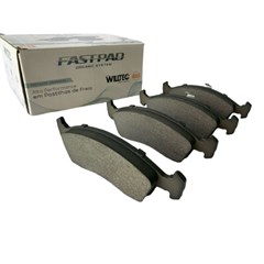 Pastilha Freio Cerâmica Diant 208 C3 Argo Mobi Palio Uno