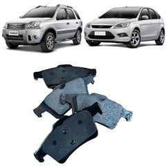 Pastilha Freio Cerâmica Traseira Ford Ecosport Focus