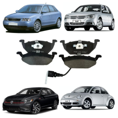 Pastilha Freio Cerâmica Dianteira Audi A3 VW Bora VW Golf VW Jetta VW New Beetle